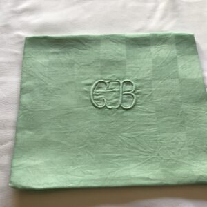 Servilleta de damasco antigua mint