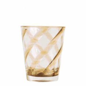 Vaso de metacrilato color ocre