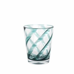 Vaso de metacrilato color turquesa