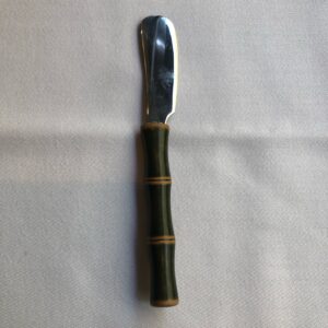 6 Palas de untar bambu verde